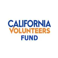 A logo of the california volunteers fund.