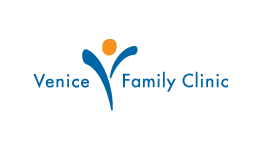 A logo of venice family clinic